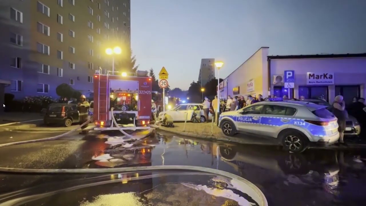 Pożar w Rzeszowie! Akcja ratunkowa