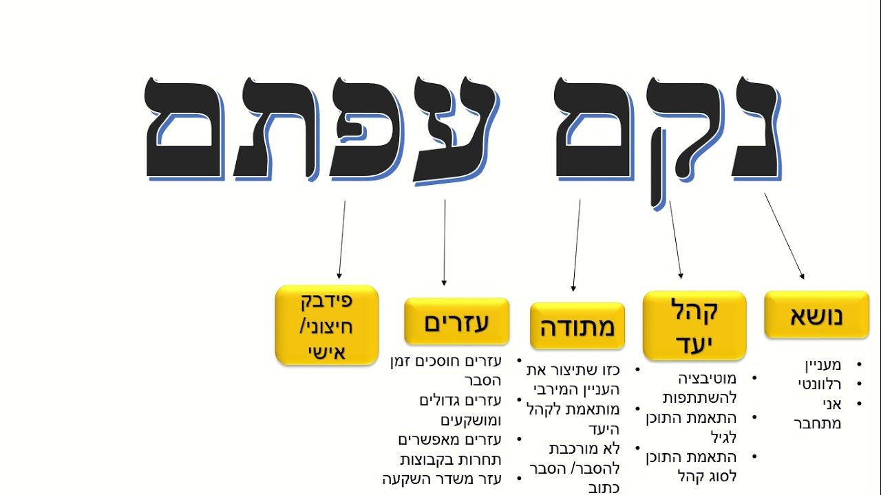 איך בונים הדרכה?