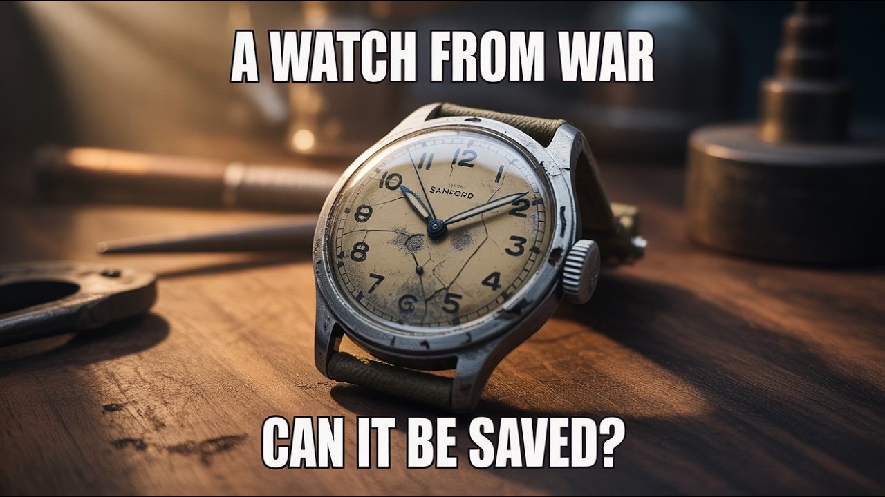 This WWII Military Watch Survived the War… Can It Survive Restoration?
