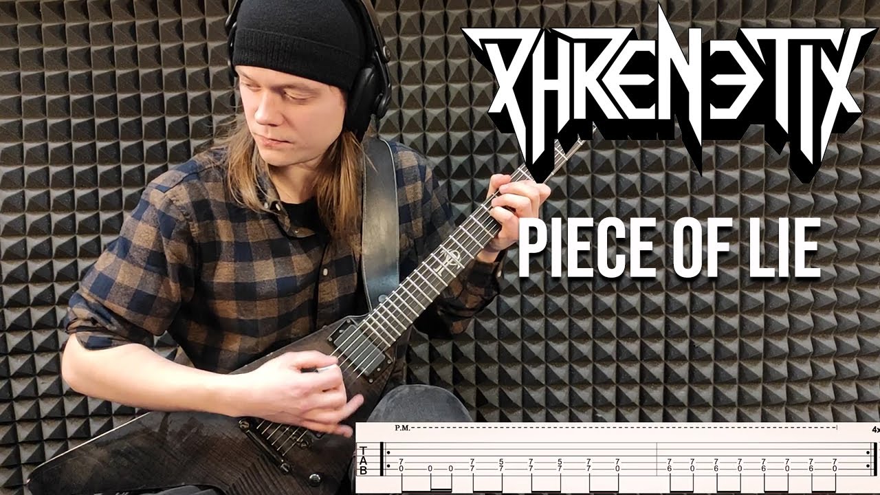 Phrenetix - Piece of Lie (Guitar Playthrough with TAB)