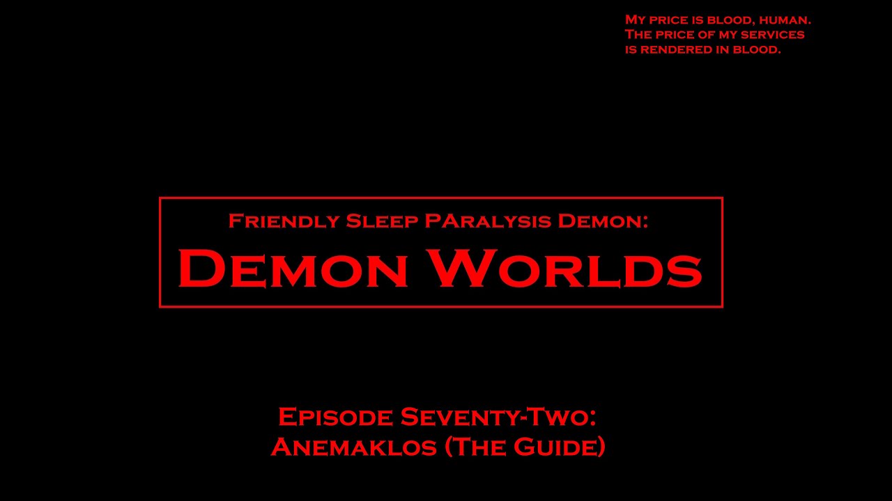 Anemaklos (The Guide) - Demon Worlds E72 || ASMR M4A Lost Listener Chaos Realms Dream Adventure