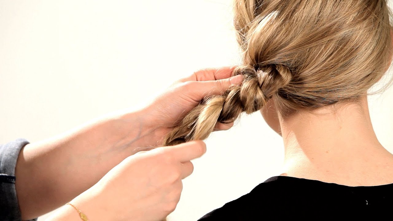 How to Do a Knotted Messy Braid | Braid Tutorials