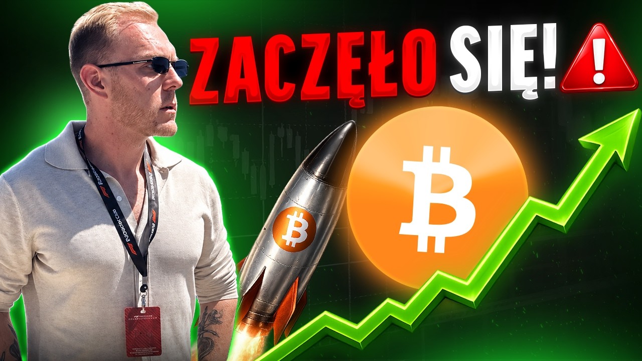 PILNE: BITCOIN KOŃCZY SPADKI. OGROMNY RUCH w SIERPNIU?