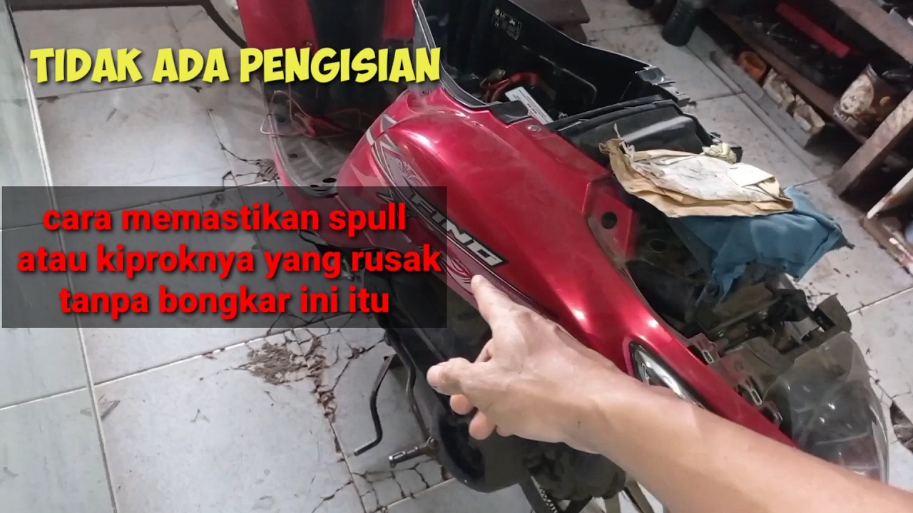 Mio fino mogok. Aki soak, pengisian tidak normal. @imammotor7140 