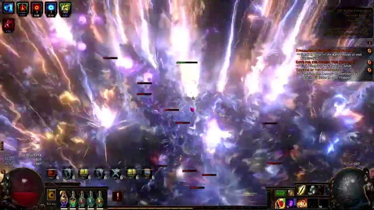 Path of Exile 3.27 Divine Retribution Glad Simu 15 showcase