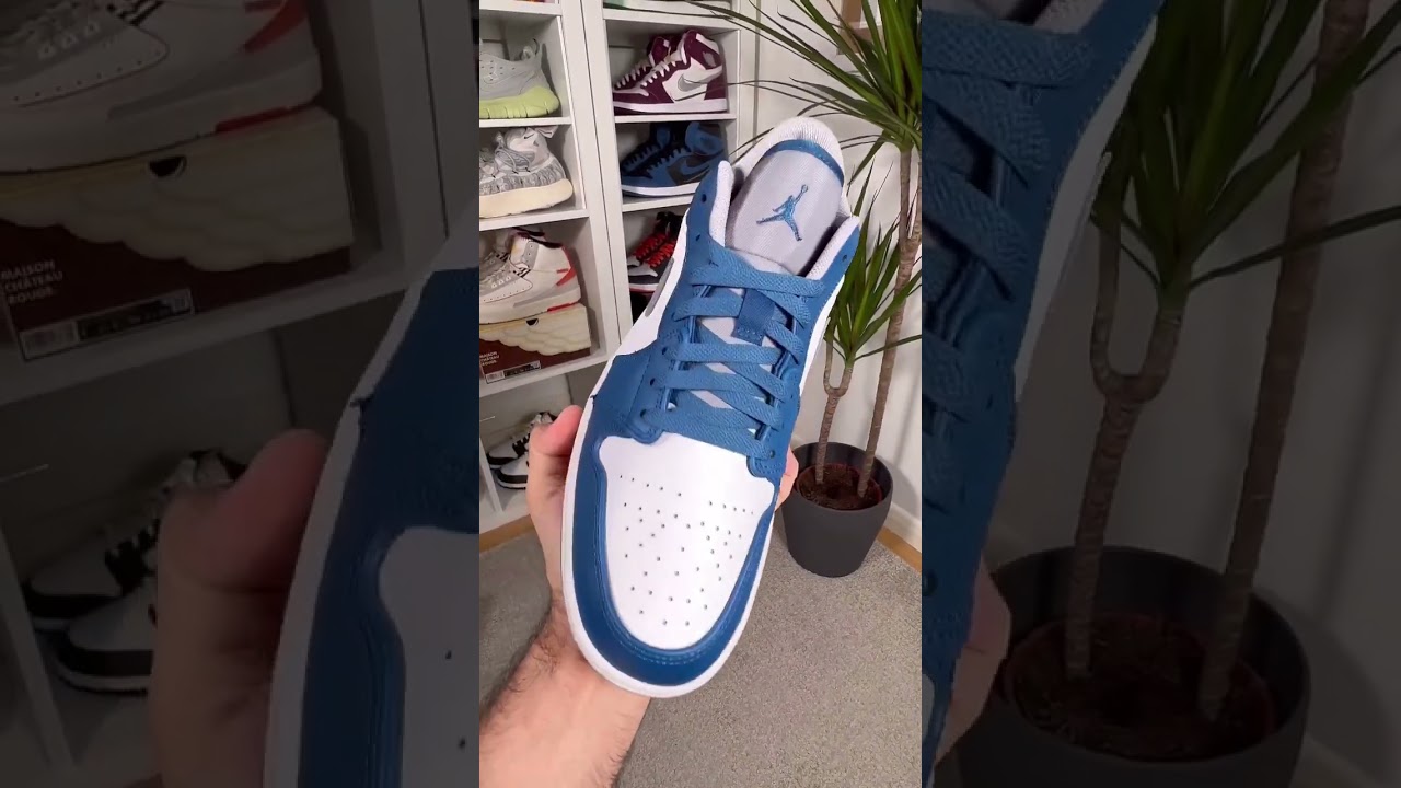 Air Jordan 1 Low True Blue😬😍😬