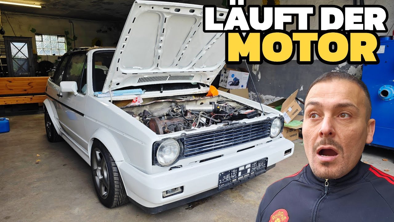 GOLF 1 ❌️ Startversuch nach 20Jahren Standzeit