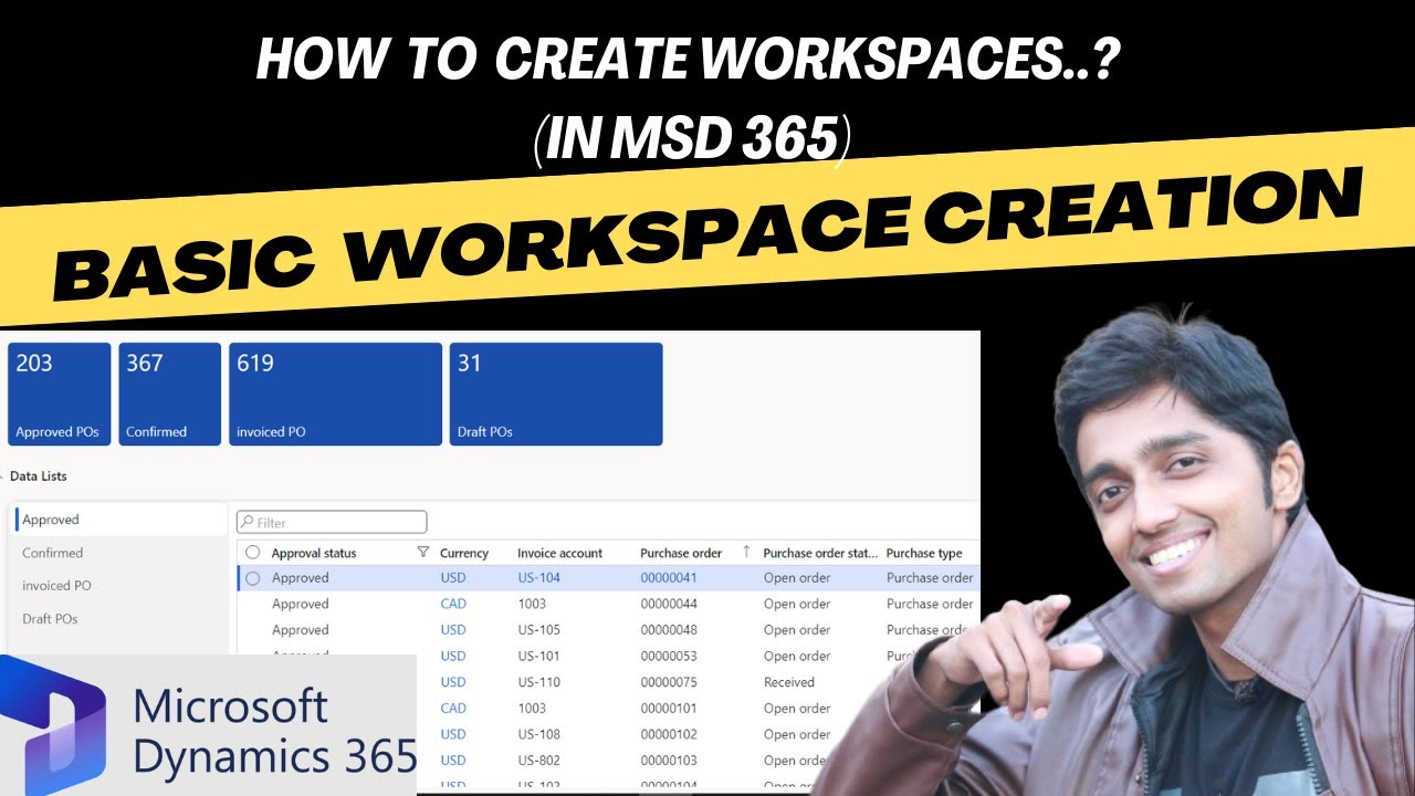 как создать рабочие пространства в Microsoft Dynamics 365F&O? #d365talks #shriramsivasankaran #d3...