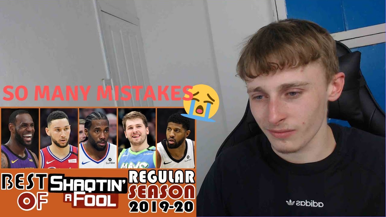 British Guy Reacts to Basketball - Shaqtin' A Fool BEST Moments of Regular SEASON 2019 2020