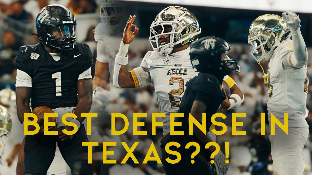 BEST DEFENSE IN TX VS 5 ⭐️ RUNNING BACK AT STATE | South Oak Cliff Vs Randle