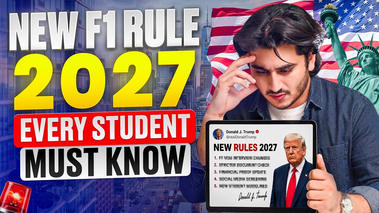 USA Just Changed F1 Visa Rules 😳🇺🇸 | Here&rsquo;s What Every Student Needs to Know | F1 VISA NEW RULES | 