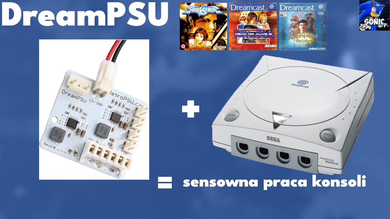 DreamPSU dla Segi Dreamcast, zdecydowane drugie życie konsoli
