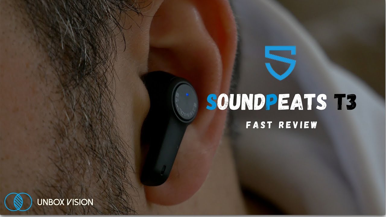 SOUNDPEATS T3 - Fast Review I ANC f&uuml;r unter 50 Euro? I deutsch