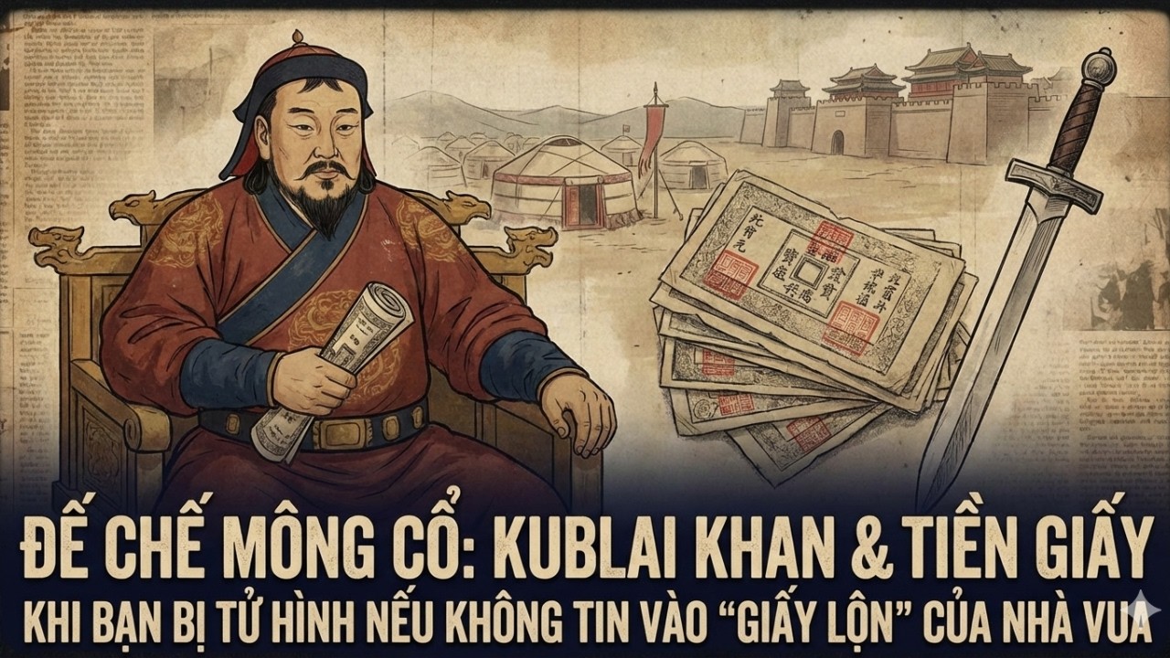 Tại Sao Đế Chế Mông Cổ Tử Hình Người Từ Chối Dùng Tiền Giấy