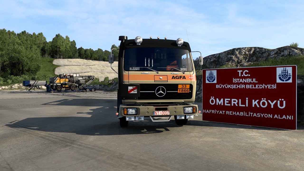 ÖMERLİ - GEBZE   ETS2 1.48X  TR EXTENDED MAP 1.3