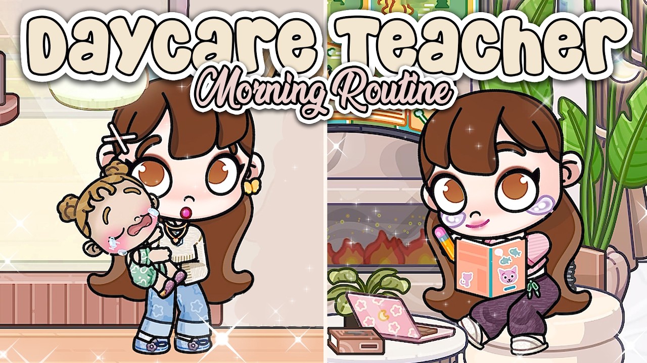 Avatar World My Morning routine as a DaycareTeacher ☀️❤️ | Avatar World