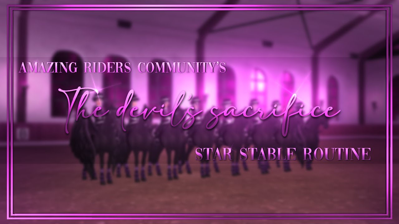 The Devils Sacrifice - SSO Dressage Routine || Amazing Riders Community