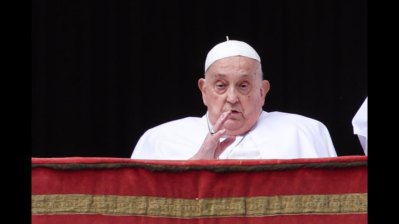 L'ULTIMA APPARIZIONE di PAPA FRANCESCO: è stata durante la MESSA DI PASQUA in VATICANO proprio ieri