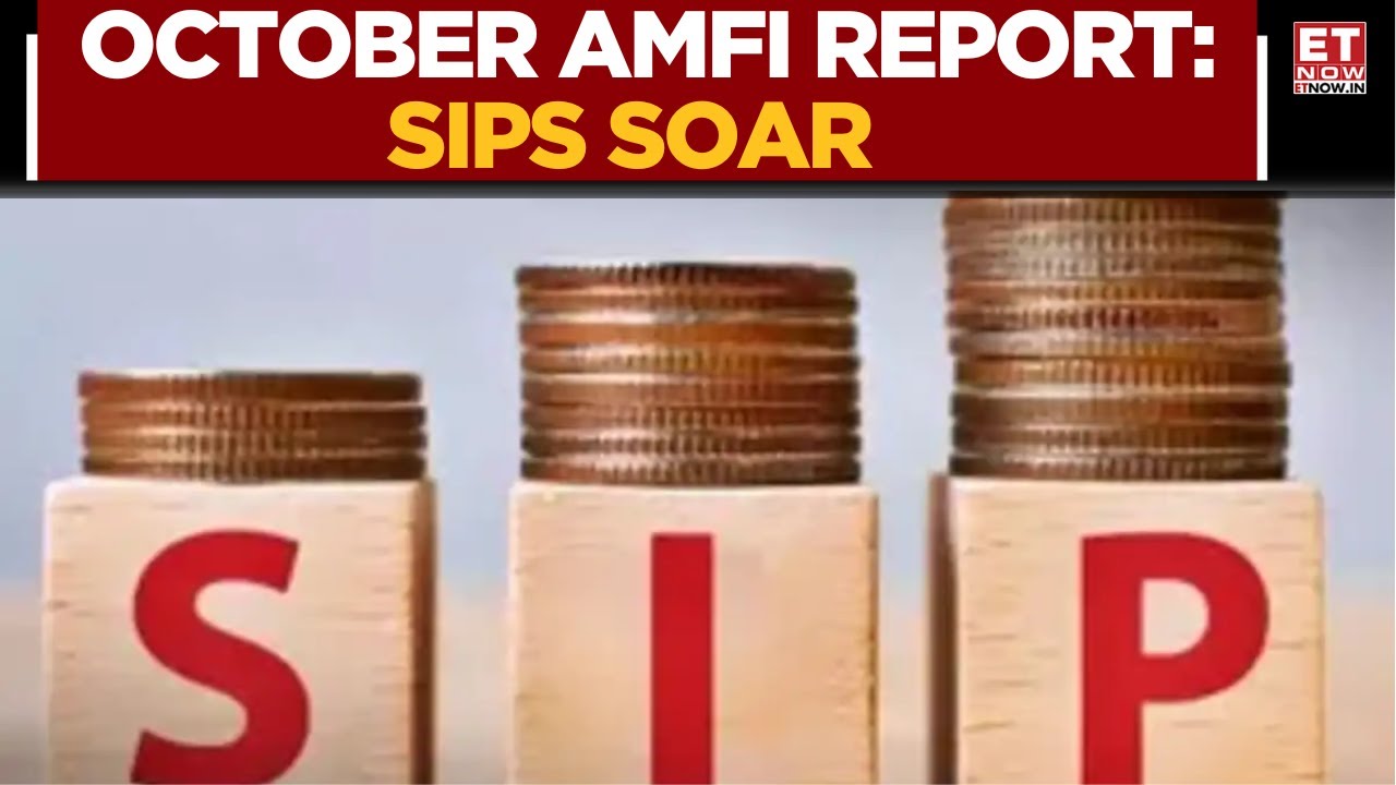 AMFI Data: SIPs Hit Record High, Equity Inflows Moderate In October | Business News | ET Now