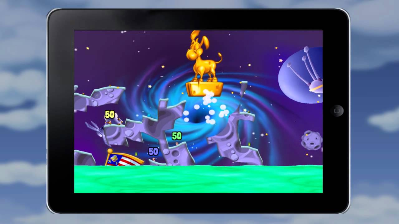 Golden Donkey - Worms HD iOS