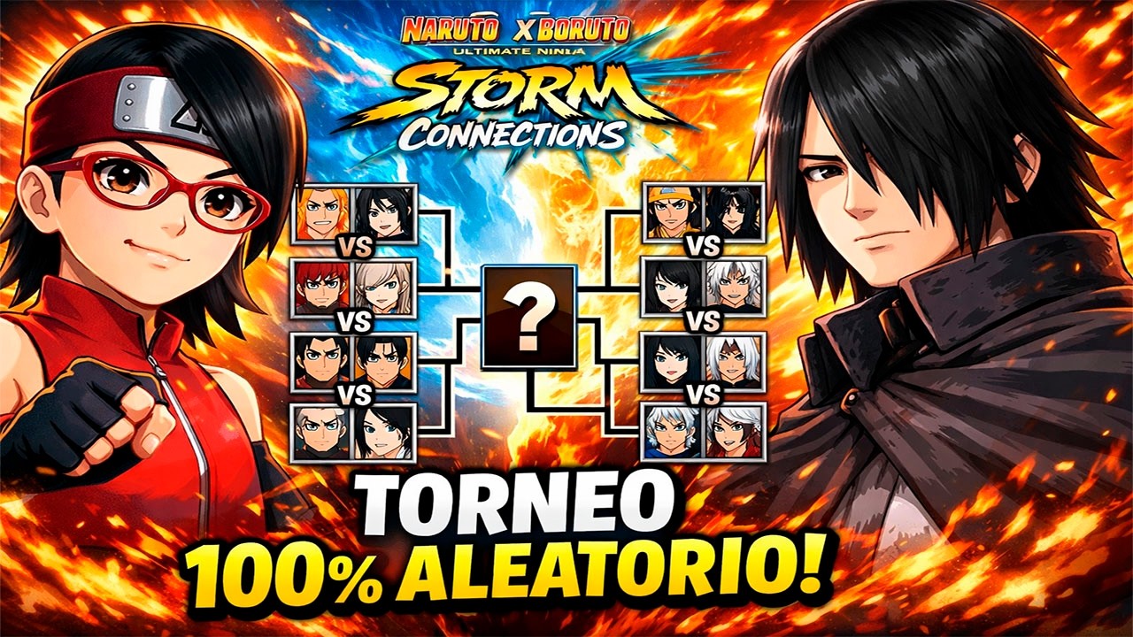 Sarada vs Sasuke en el NUEVO Torneo 100% Aleatorio - NARUTO X BORUTO UNS CONNECTIONS