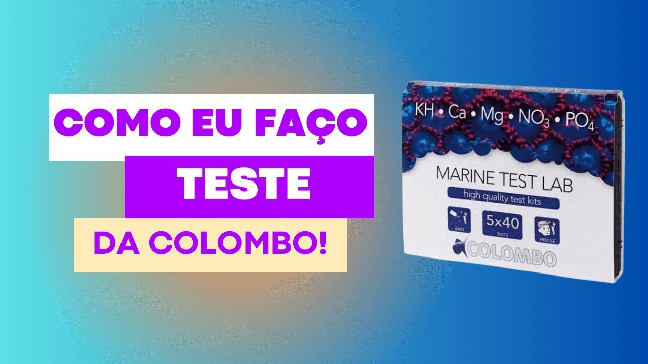 ✅Como faço Teste da Colombo