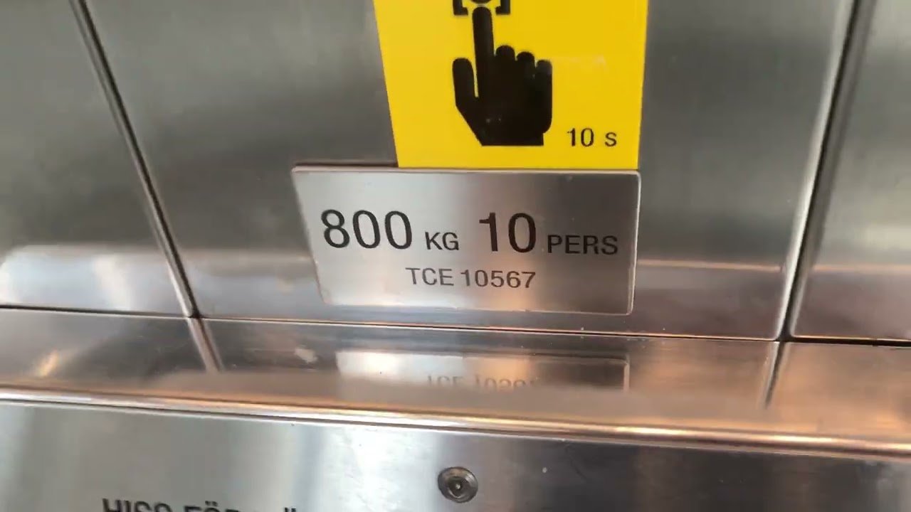 KONE EcoDisc at T-Centralen metro station