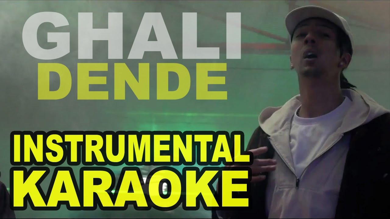 Ghali: DENDE (Karaoke - Instrumental)