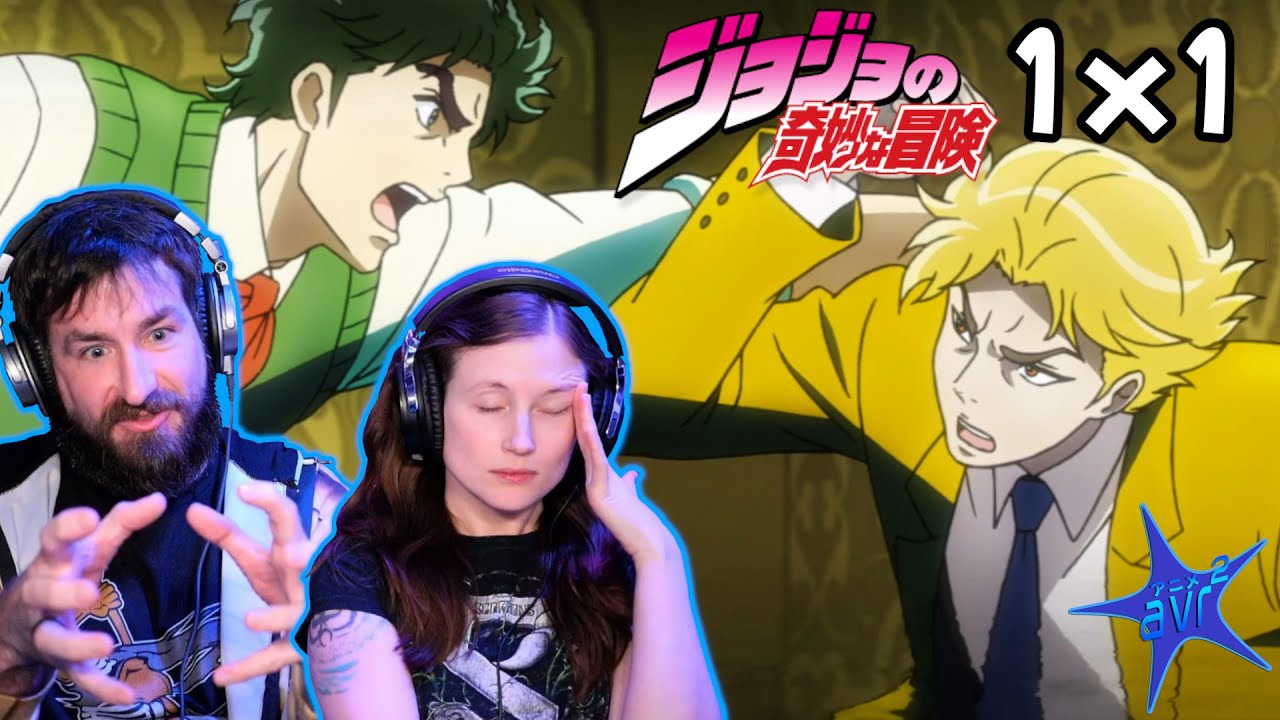 WORST Brother Ever!- JoJo's Bizarre Adventure S1 Episode 1 Reaction | AVR2