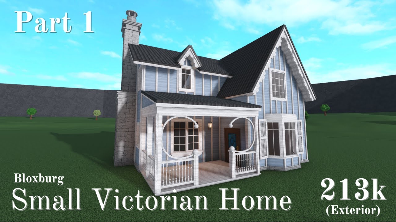 Bloxburg: Small Victorian House Speedbuild