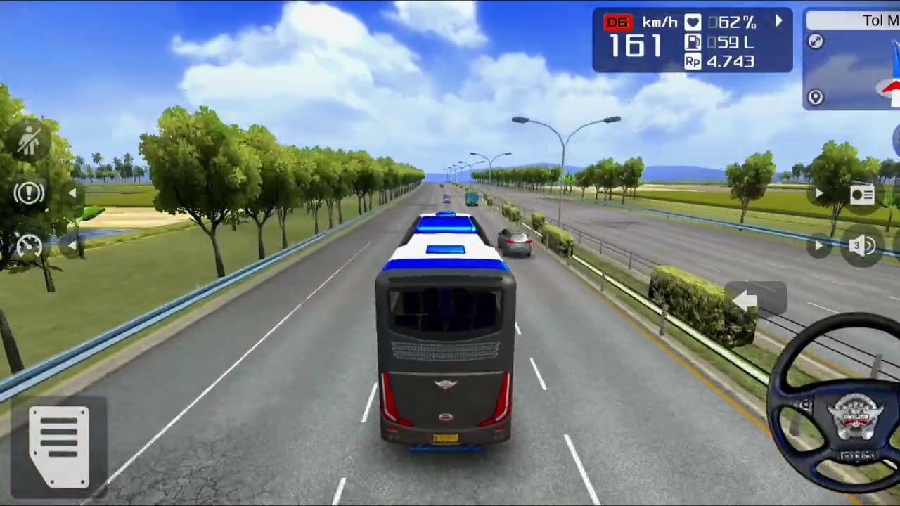 Game Play 5 : Lal Pari M.S.R.T.C #lalpari indianbus  #bussimulatorindonesia #bussimulatorultimate