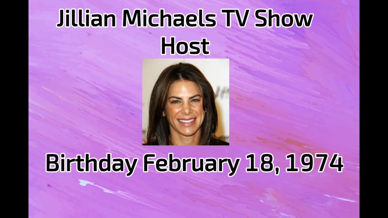 Happy birthday Jillian Michaels