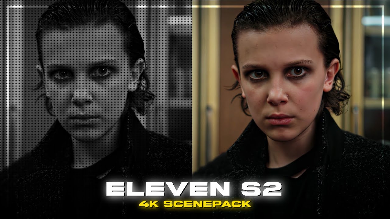 Eleven S2 Scene Pack || Stranger Things S2 || 4K Scene Pack || Eleven S2 4K Scenepack 