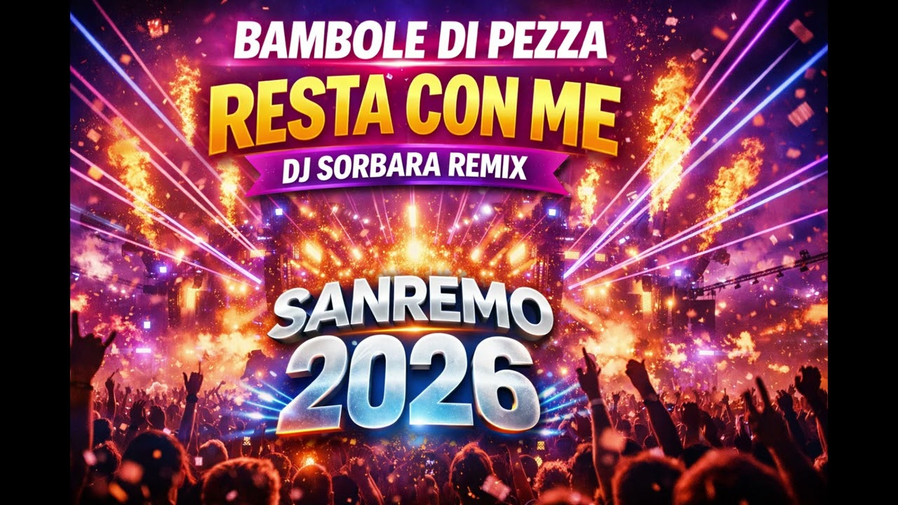 Bambole Di Pezza – Resta Con Me (DJ Sorbara EDM Remix) | Sanremo 2026