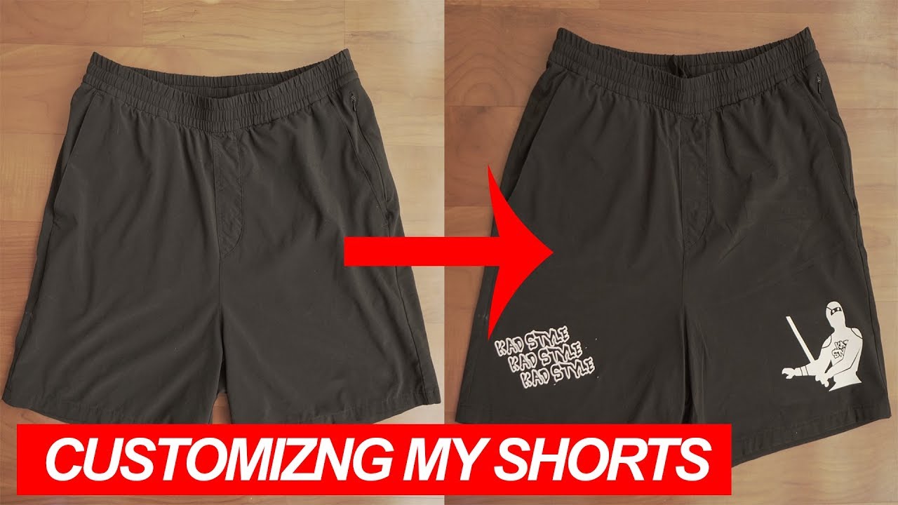 How I customized my shorts | @KenAndrewDaily