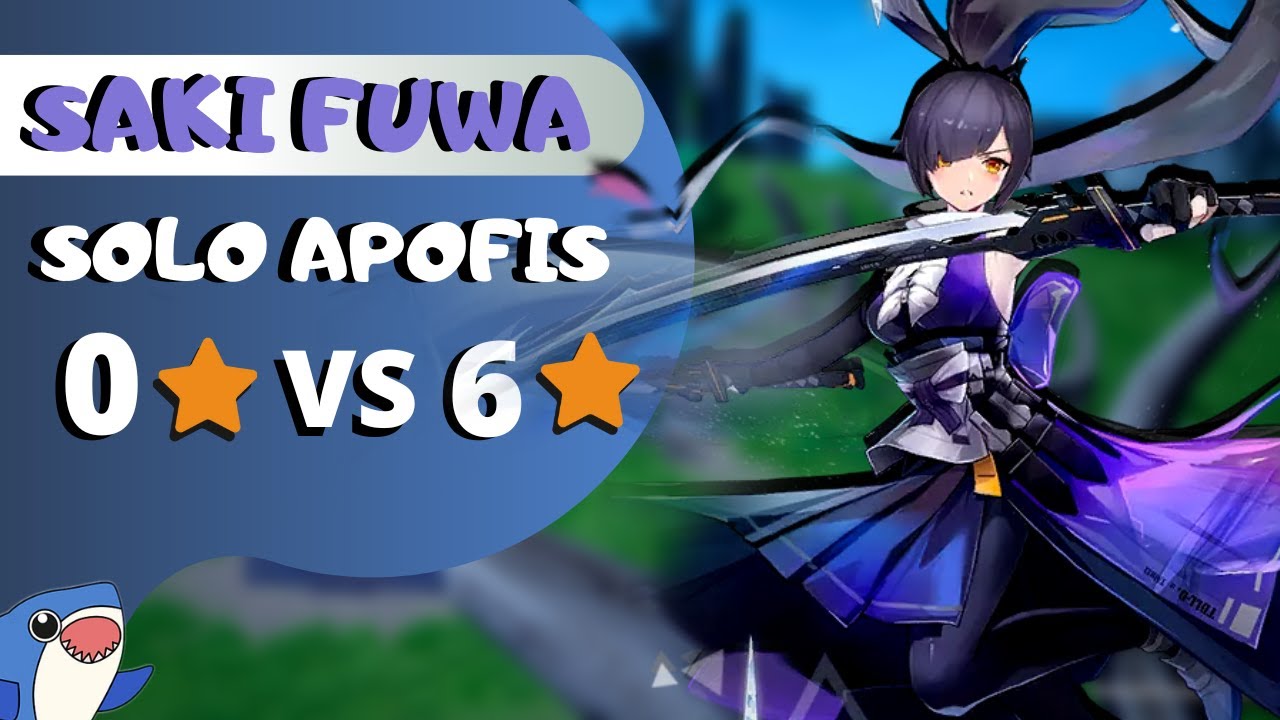 SAKI FUWA SOLO APOPHIS - COMPARISON OF ALL STARS | Tower Of Fantasy