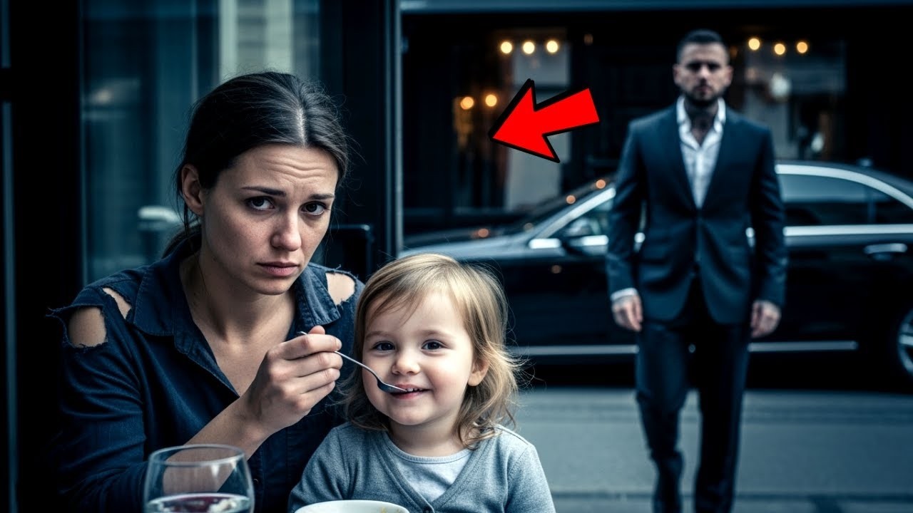 Poor Waitress Secretly Fed a Quiet Girl Every Day  One Morning, Her Mafia Boss Father Walks in