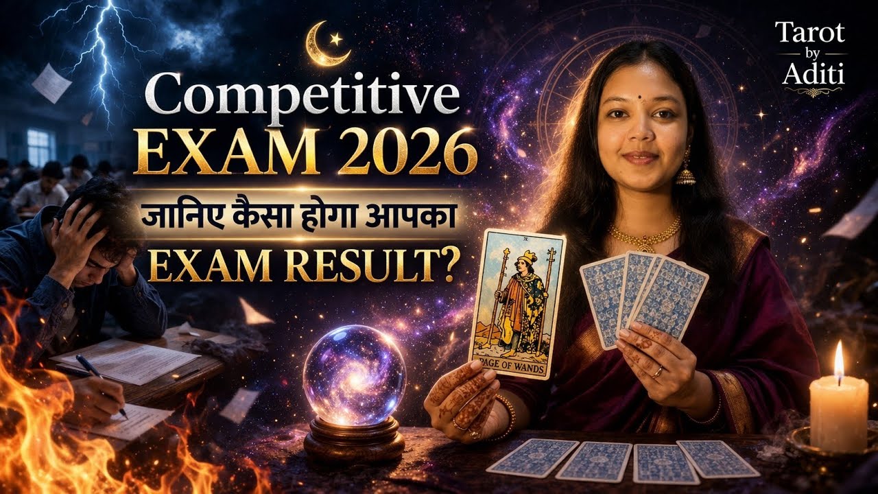 Competitive Exam 2026 🔥 जानिए कैसा होगा आपका Result 🪬| Tarot Predictions Hindi 🍀 11:11