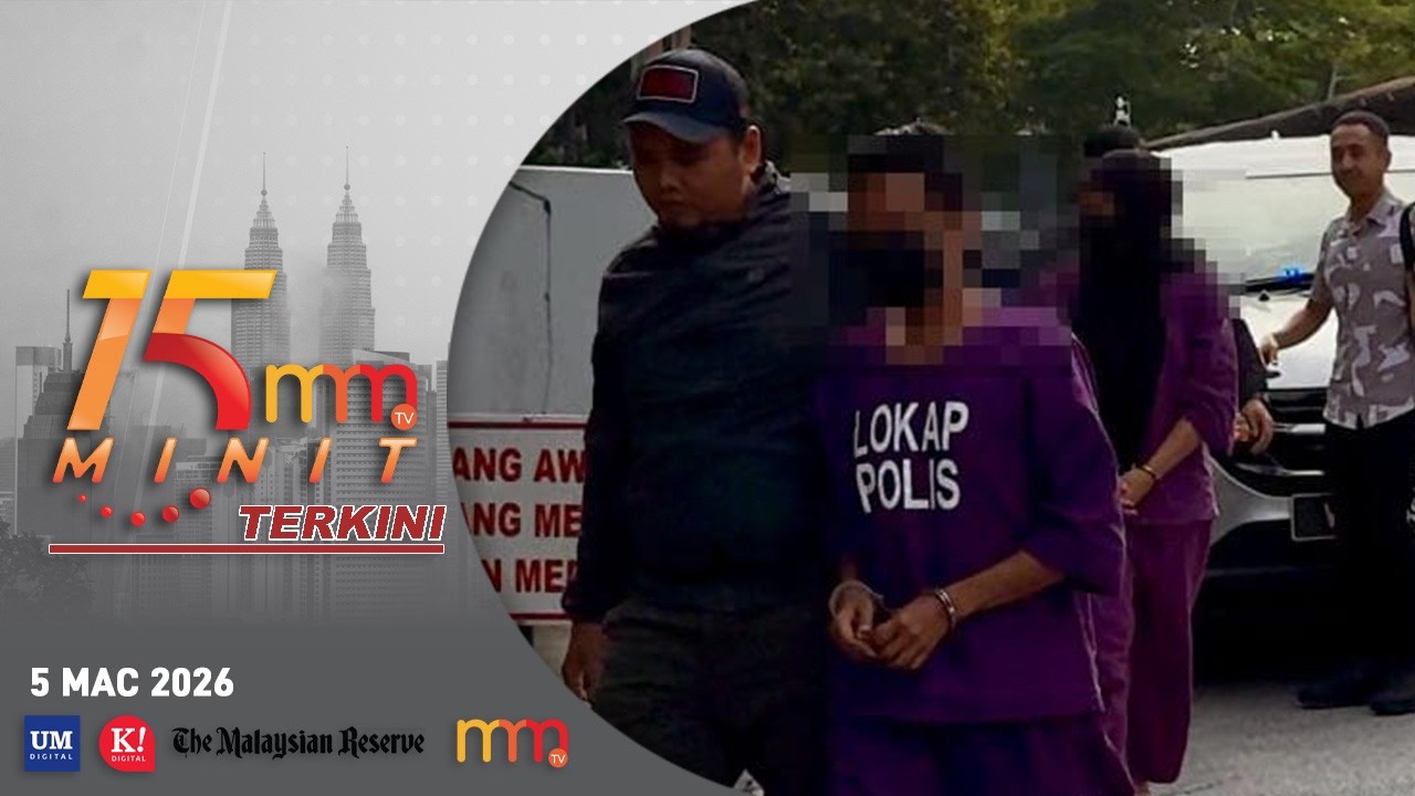 Pelakon wanita, suami direman kes tipu tanah RM1.5 juta | 15 MINIT MMTV TERKINI 5 Mac 2026