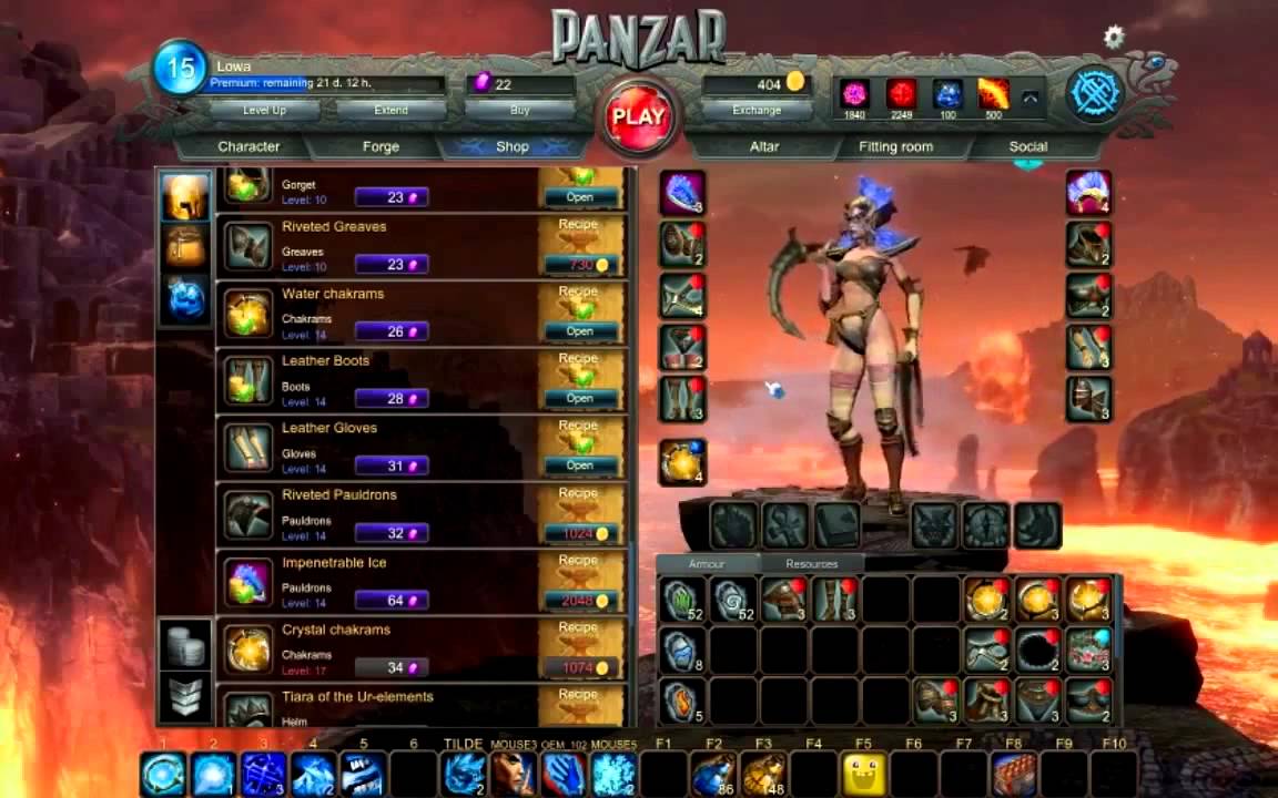 Играть Панзар Lowa's frost witch build  Panzar forged by chaos