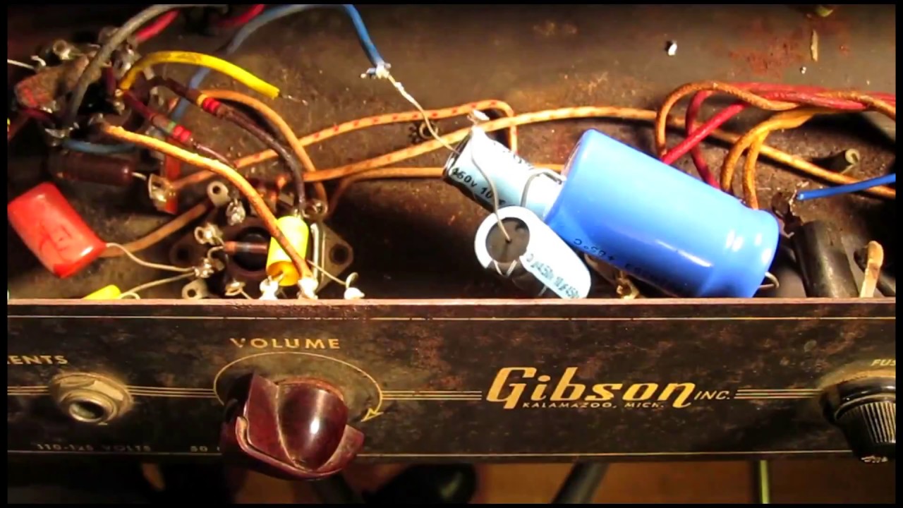 Vintage Amp Rebuild - 1956 Gibson GA-5 