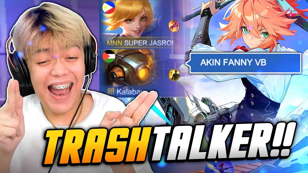 TOXIC NA KAKAMPI BINUHAT KO! (TOP 1 GLOBAL FANNY) - Mobile Legends