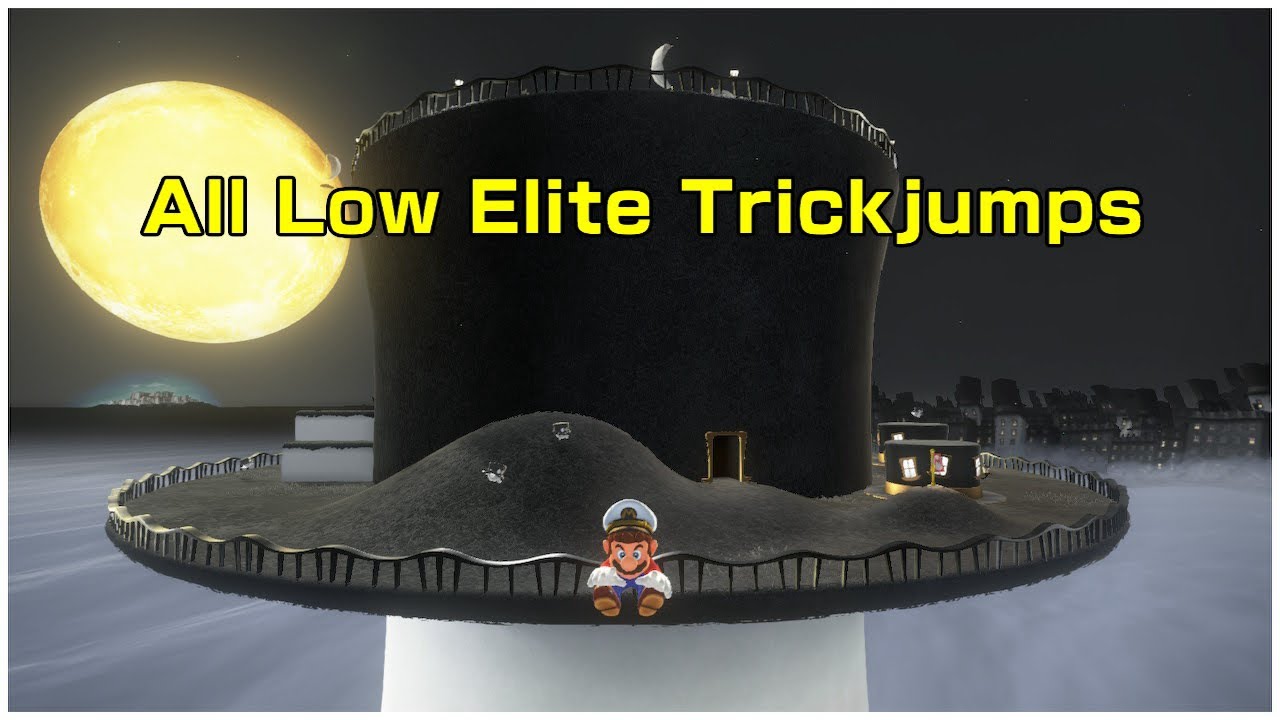 [Super Mario Odyssey] All Low Elite Trickjumps