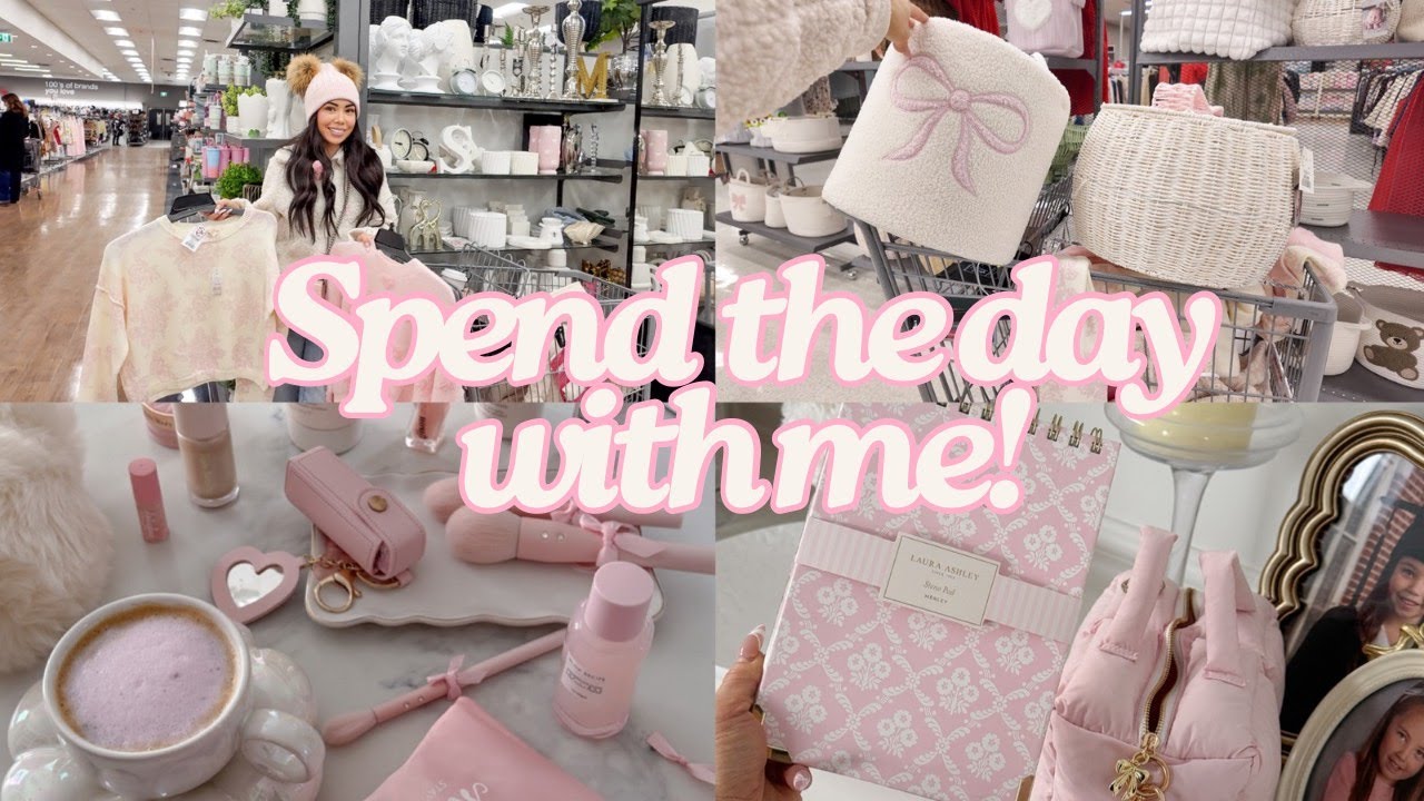 Spend the Day With Me🎀☕️ | Shopping, Coffee, Healing & Life Talks 👛🌱