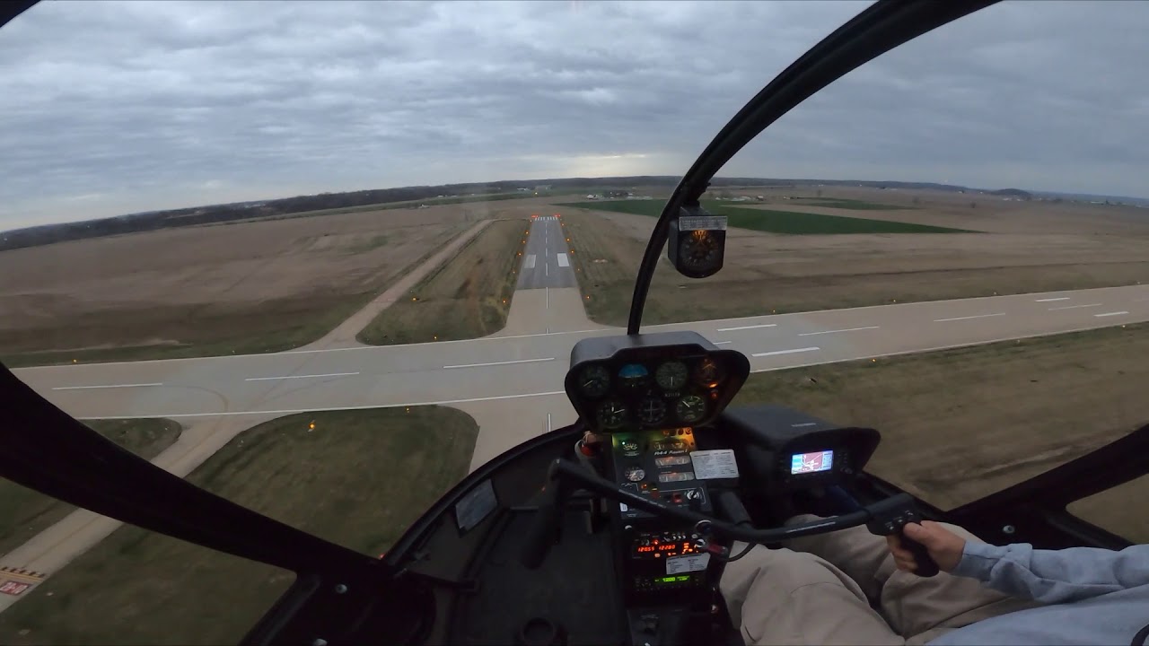 Full downs from inside the Helicopter- Paul performs for outside perspective video, here's inside