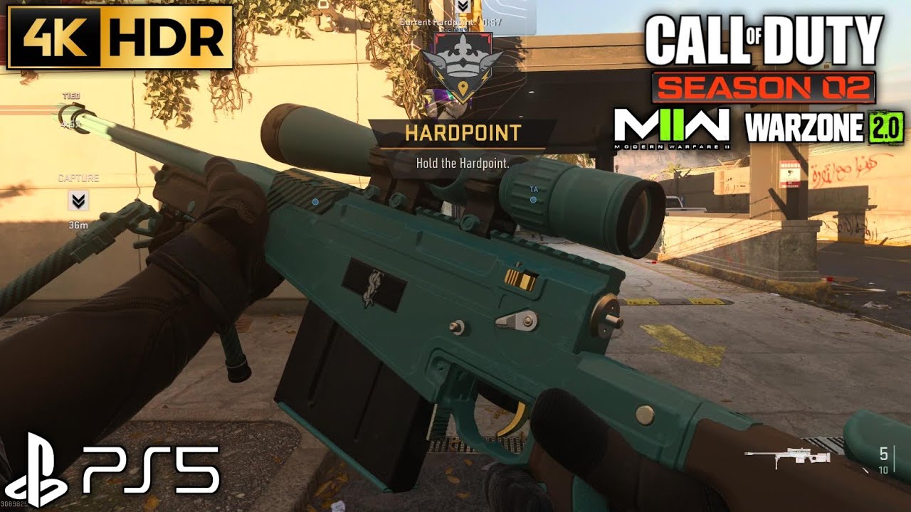 Ranked Play MODERN WARFARE 2 Hardpoint Gameplay Walkthrough 4K HDR | PS5 MW2 Ranked Play Gameplay 4K