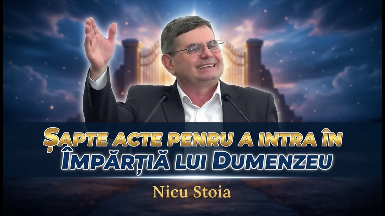 Nicu Stoia - Sapte acte pentru a intra in Imparatia lui Dumnezeu