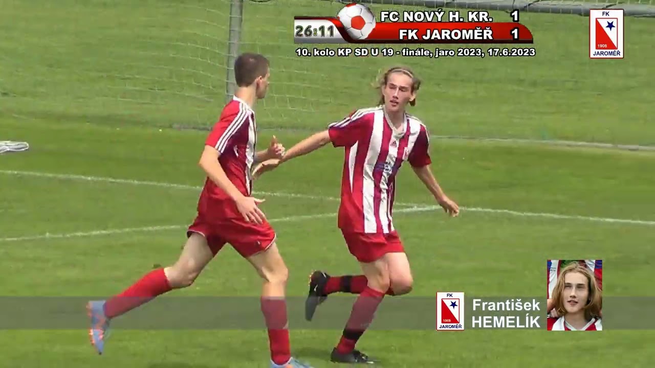 FC Nový HK - FK Jaroměř, U-19, 17.6.2023