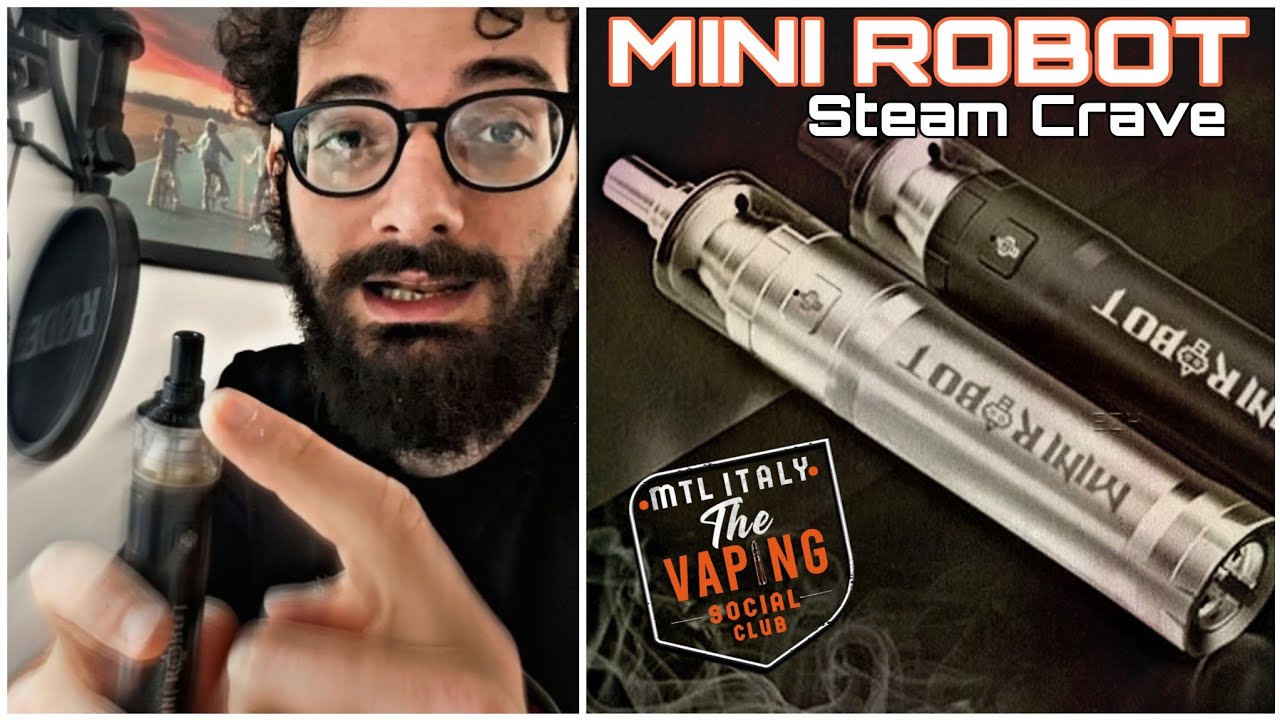 STEAM CRAVE - KIT MINI ROBOT COMBO | Review