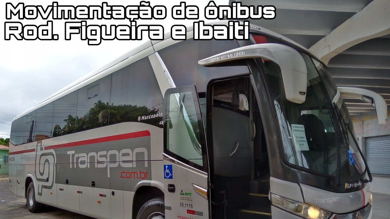Movimentação de Ônibus Rodoviárias de Figueira PR e Ibaiti PR